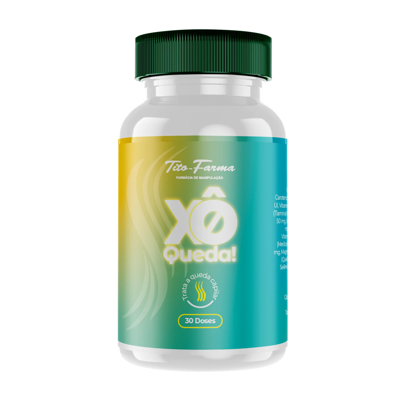 Xô Queda - Um Polivitamínico pensado para tratar sua queda capilar  - saiba mais