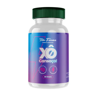 Xô Cansaço! Auxiliar na memória e diminuição do cansaço físico e mental (30 doses)