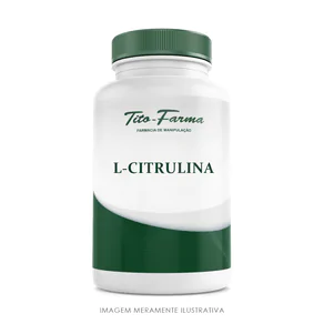 L-Citrulina - Melhora Resistência durante Exercício Físico (500mg - 120 Cps) - saiba mais