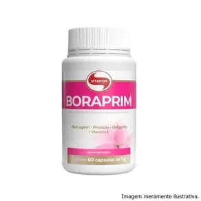 Boraprim - Melhora dos Sintomas da Menopausa e TPM (60 Cápsulas) - Vitafor - saiba mais