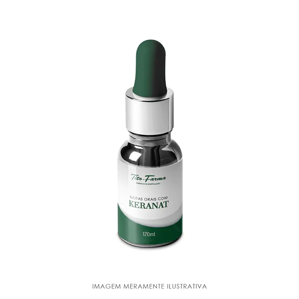 Keranat 150mg - A Dose Diária Para Cabelos Fortes, Sublimes e Radiantes - 120ml - saiba mais