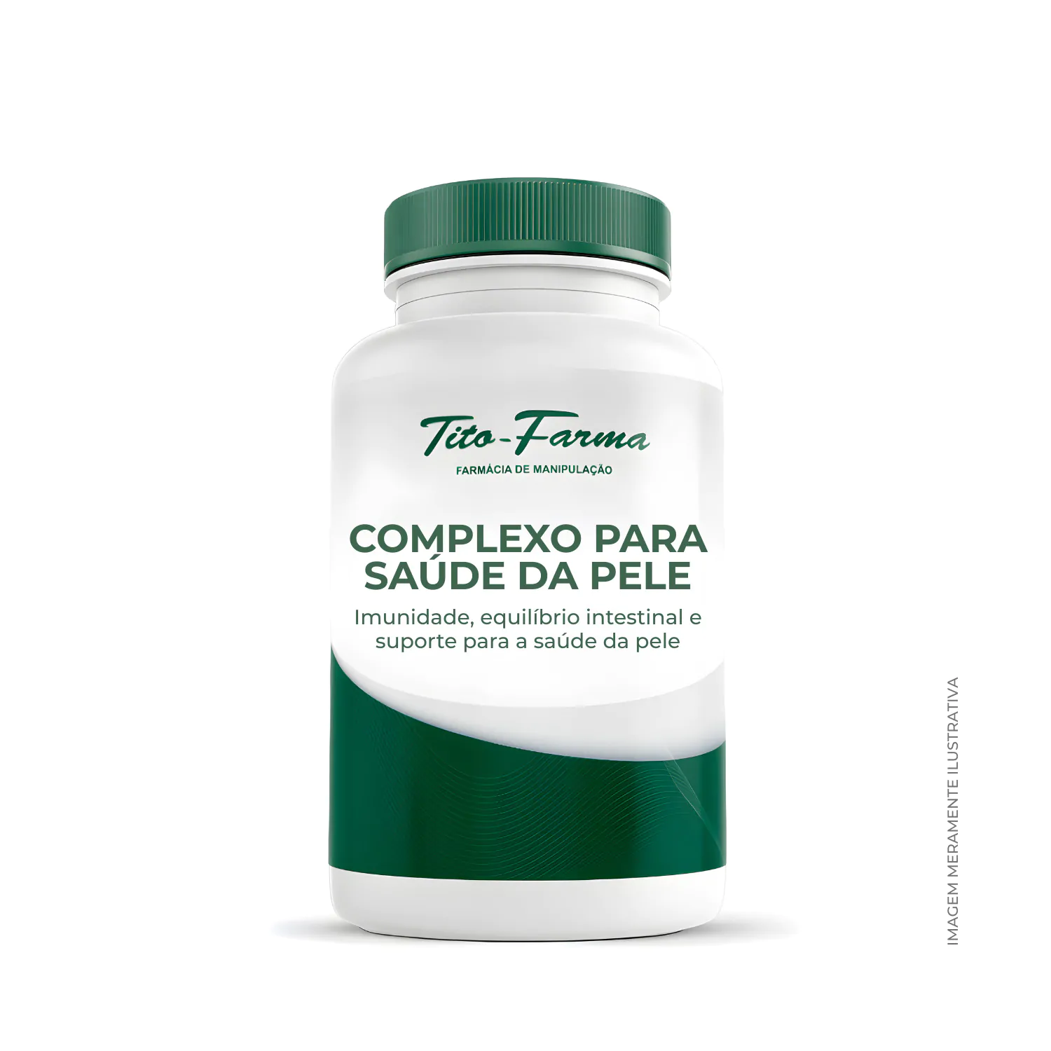Complexo para Saúde da Pele- Imunidade, equilíbrio intestinal e suporte para a saúde da pele -30 cps - saiba mais