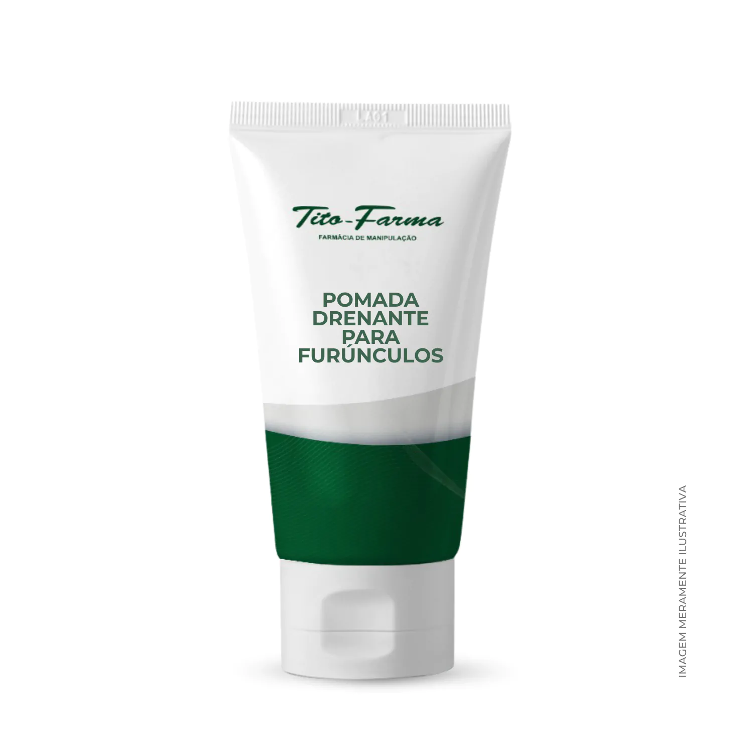 Pomada Drenante para furúnculos - Auxiliar no tratamento local de Furúnculos (30g) - saiba mais