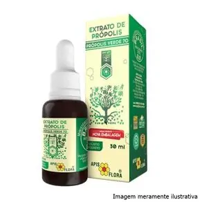 Extrato de Própolis Verde 70% - Antibiótico Natural (30ml) Apis Flora - saiba mais
